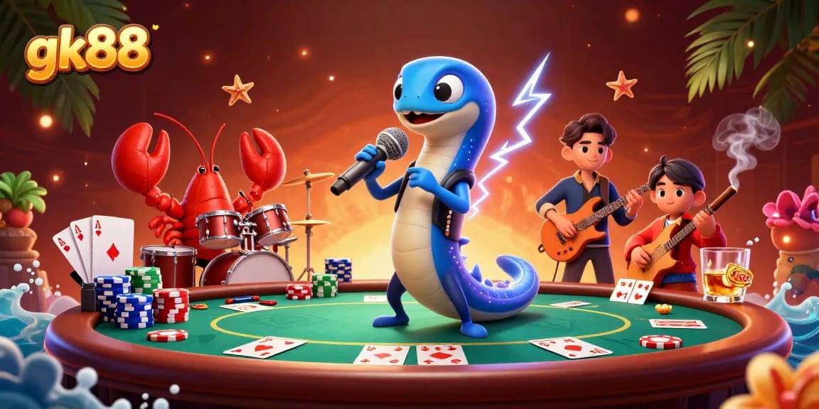 Chơi gk88 với chất lượng 3D cực sắc nét tại casino dưới nước đầy màu sắc.