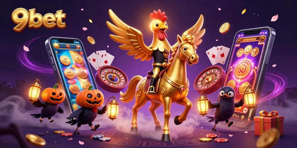 Join the fun at 9bet with a thrilling casino experience featuring unique gaming characters!