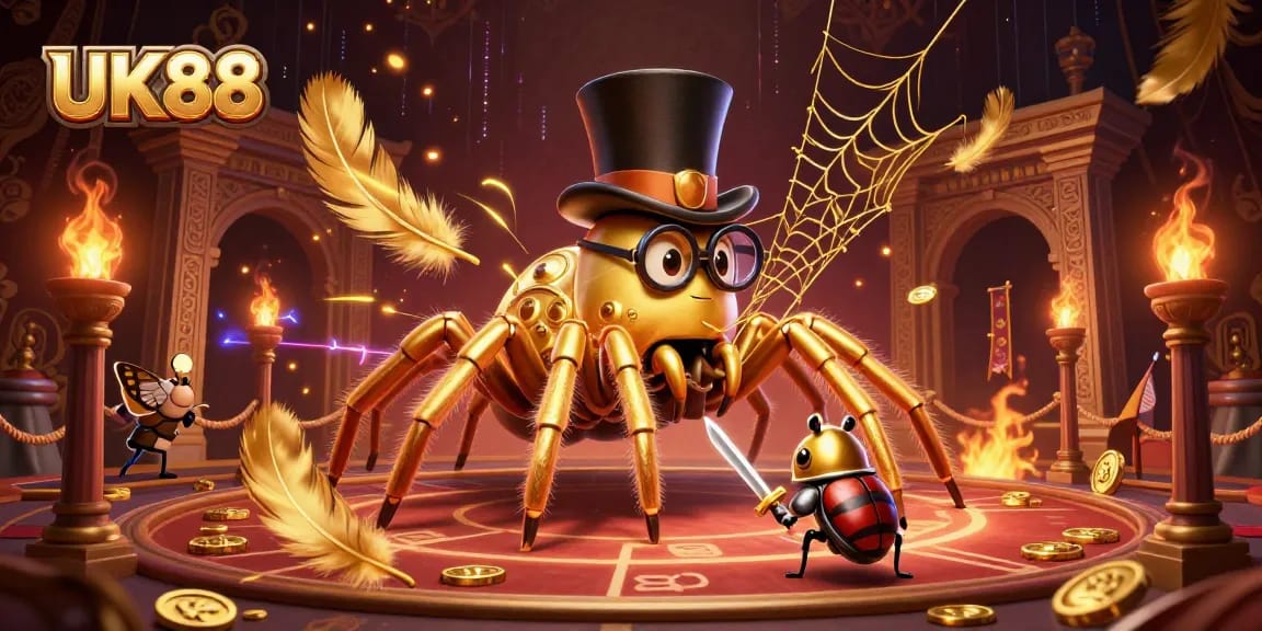 Experience the thrill of UK88 with dynamic casino elements and vivid characters.