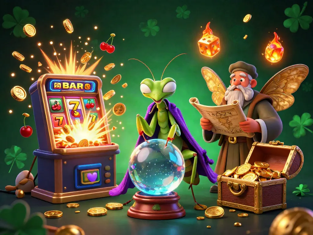 Play and win at da88 com with vibrant, enticing 3D casino experience featuring a unique fortune teller.