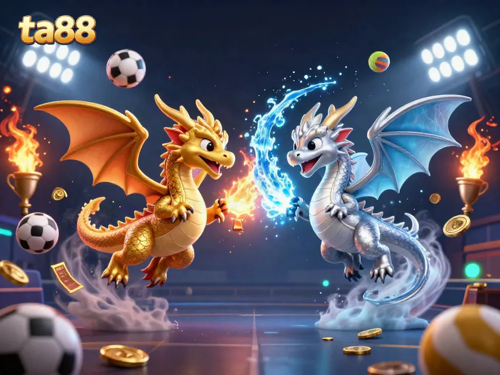 Experience thrilling action in ta88 with dynamic dragons and vibrant sports elements.