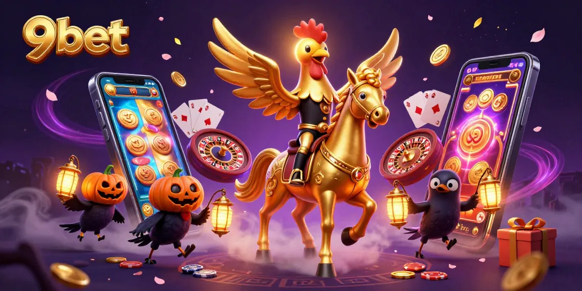 Join the fun at 9bet with a thrilling casino experience featuring unique gaming characters!