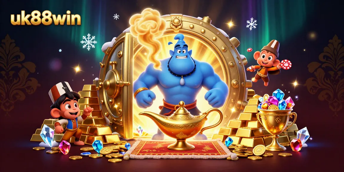 Engage players with uk88win’s vibrant casino adventure featuring magical elements and treasures.