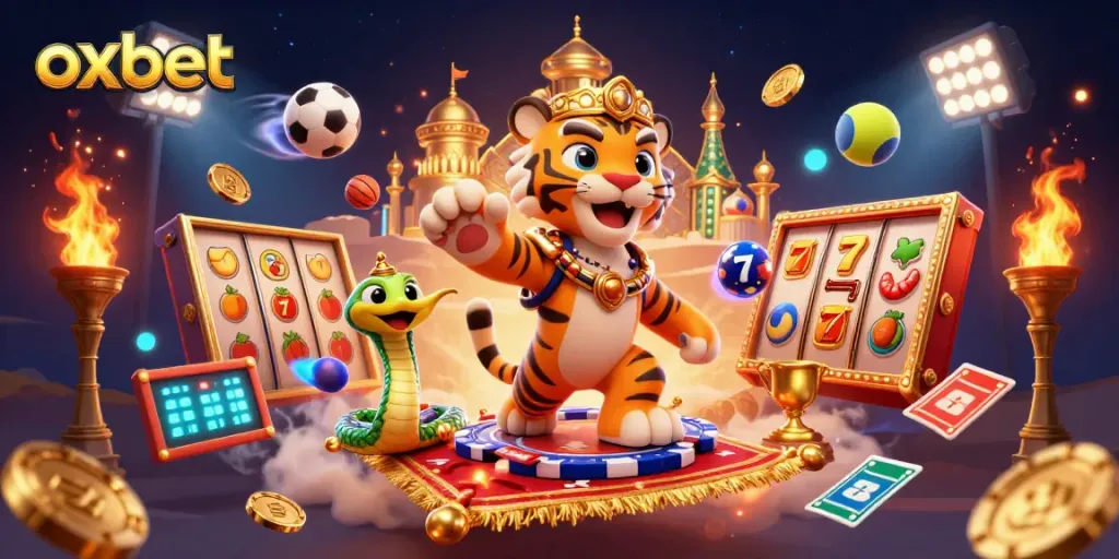Join the excitement at oxbet, exploring thrilling slot games with Arabian-themed characters.