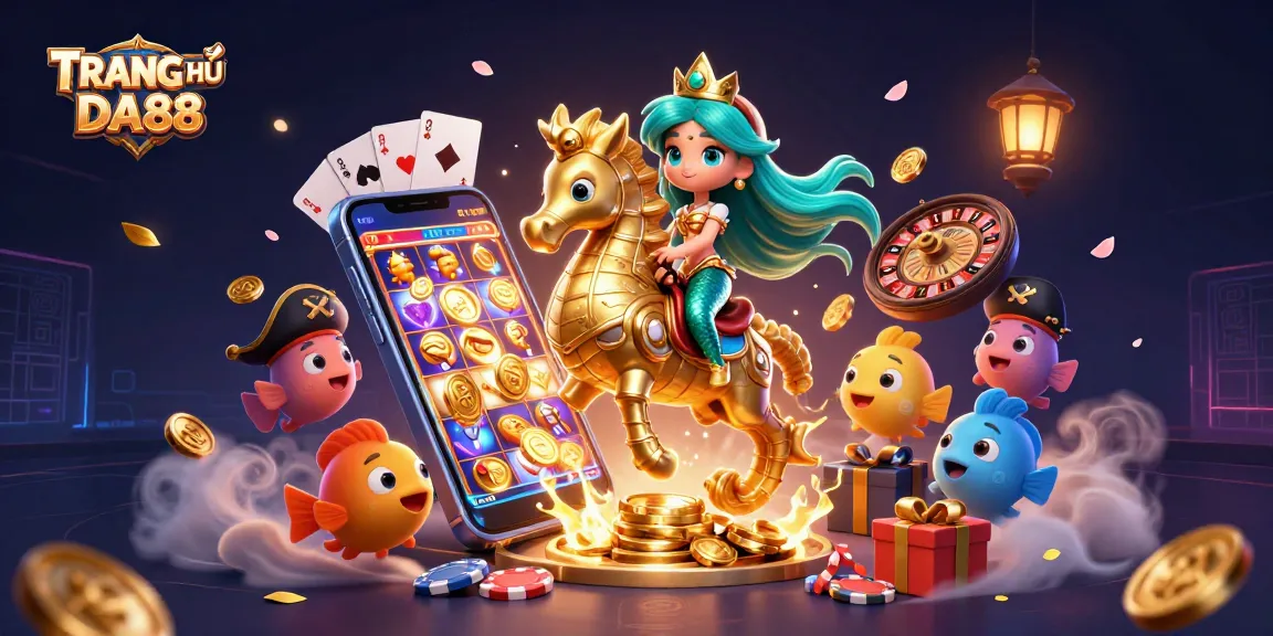 Experience winning gameplay at TRANG CHỦ DA88 with thrilling characters and vibrant casino elements.